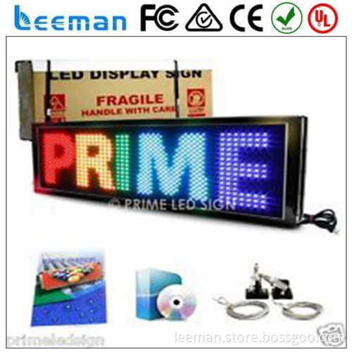 outdoor video led display ph16 Leeman P10 mini led desk sign display